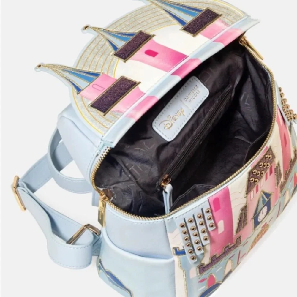 Danielle Nicole Sleeping Beauty Castle Backpack - Picture 3 of 3